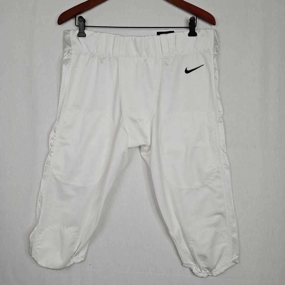 Nike Vapor Team White Football Pants‎ Men's Size XL 908728-100 New